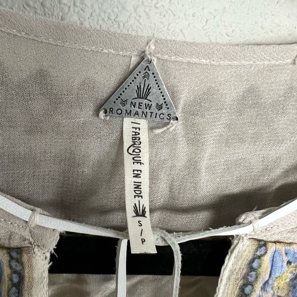 Free People New Romantics Gardenia Fog Maxi Dress Stone Bohemian Casual Women’s - Picture 6 of 15